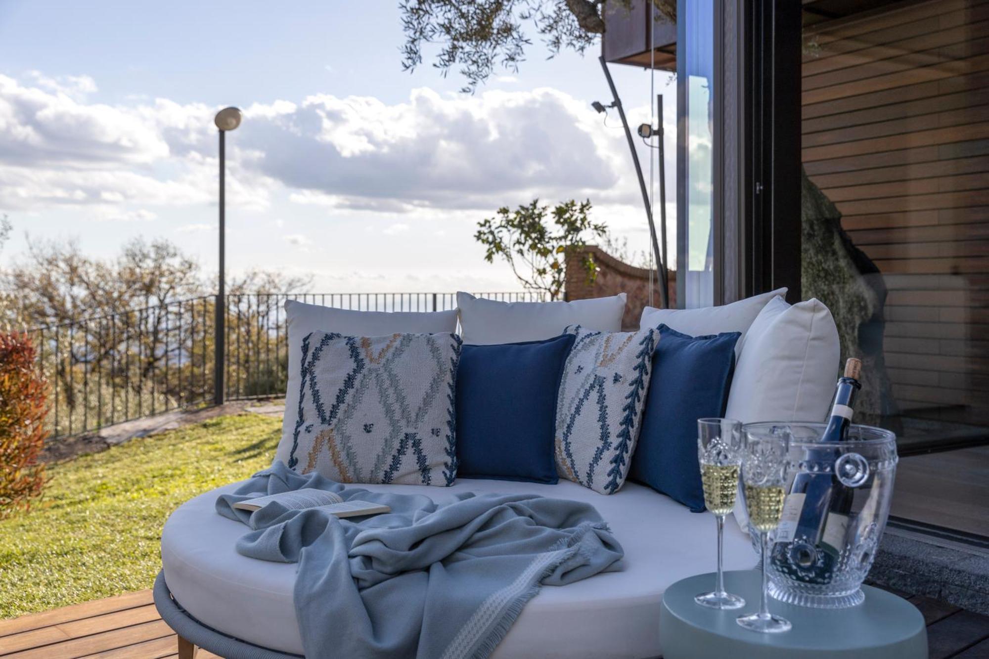 Scialaj Villa Di Lusso Sull'Etna Con Piscina E Vista Mare Ragalna Экстерьер фото